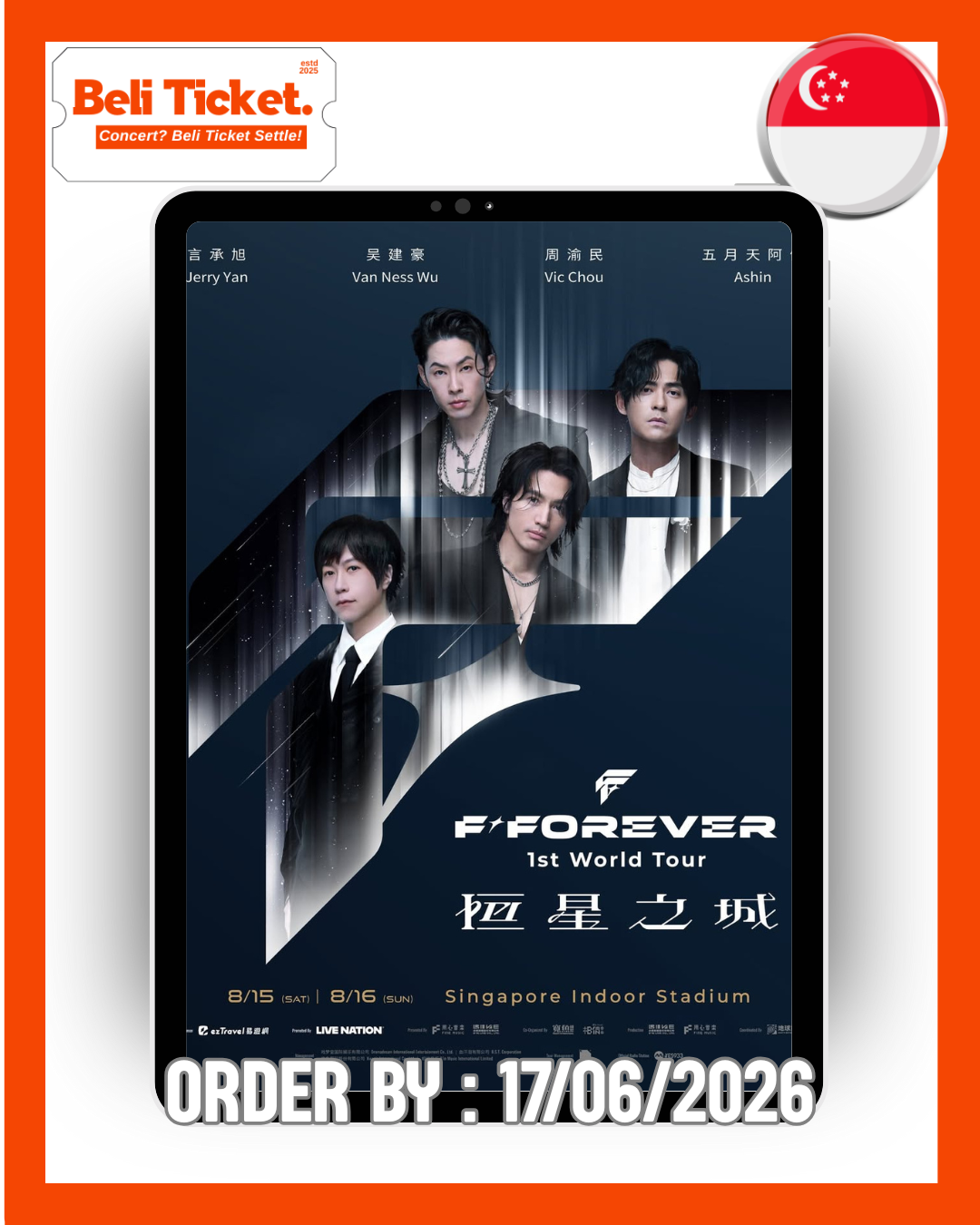 Fforever in singapore poster
