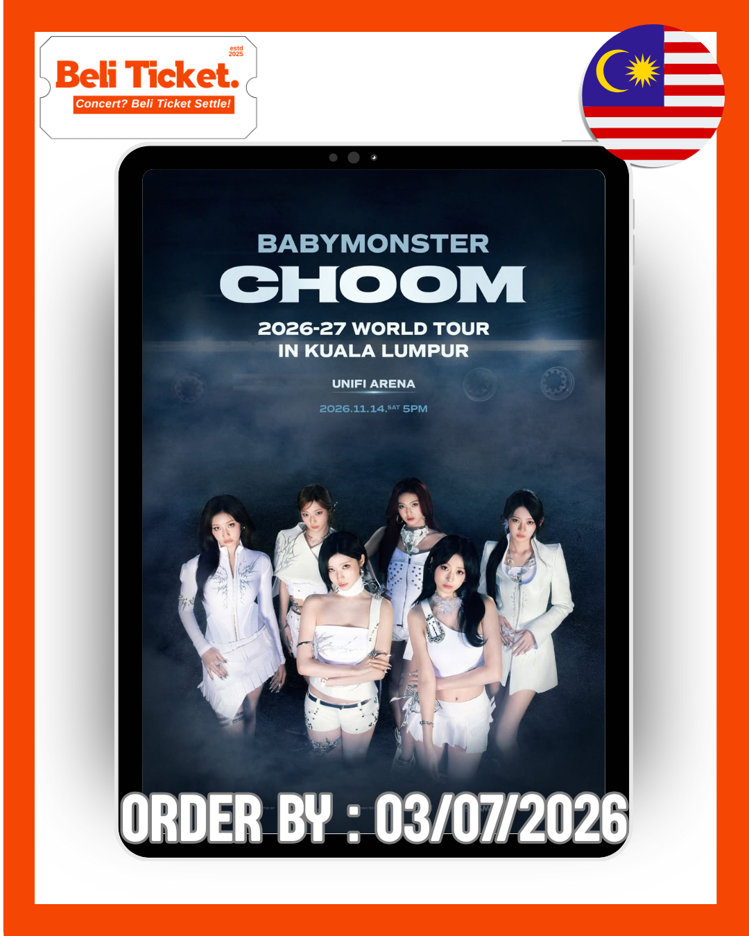 babymonster in malaysia 2026 poster