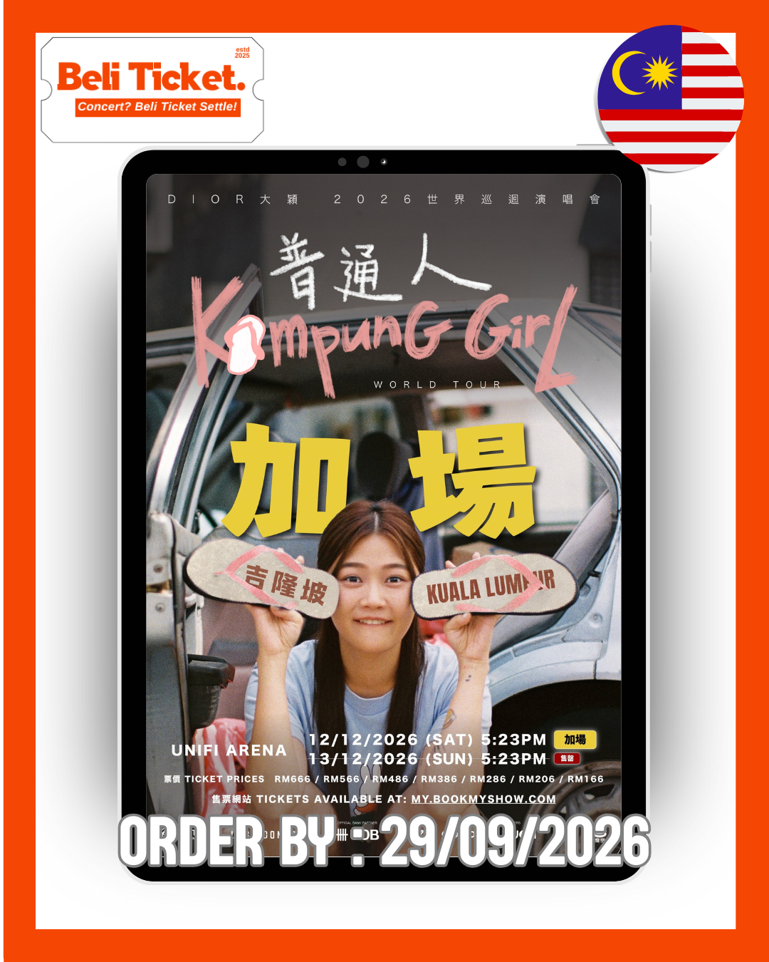 diorlying in kl 2026 add show